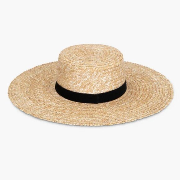 Lack of Color Mira Wide Brimmed Boater Straw Hat - Medium - Picture 14 of 15